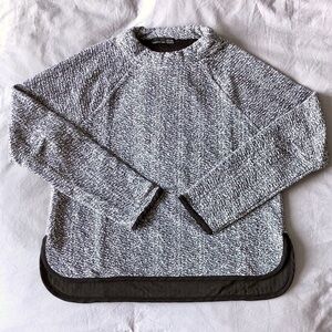 SCUBA knot mock neck sweater